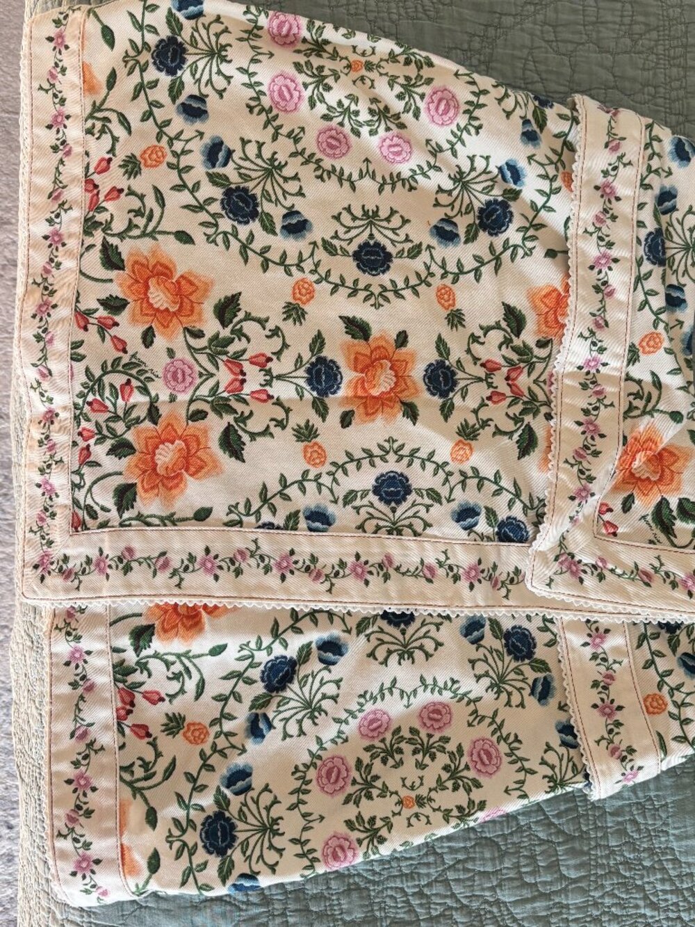 FARM Rio Off-White Folk Floral Mini Skirt | Size 30 \ US Large | NWT - Picture 1 of 2